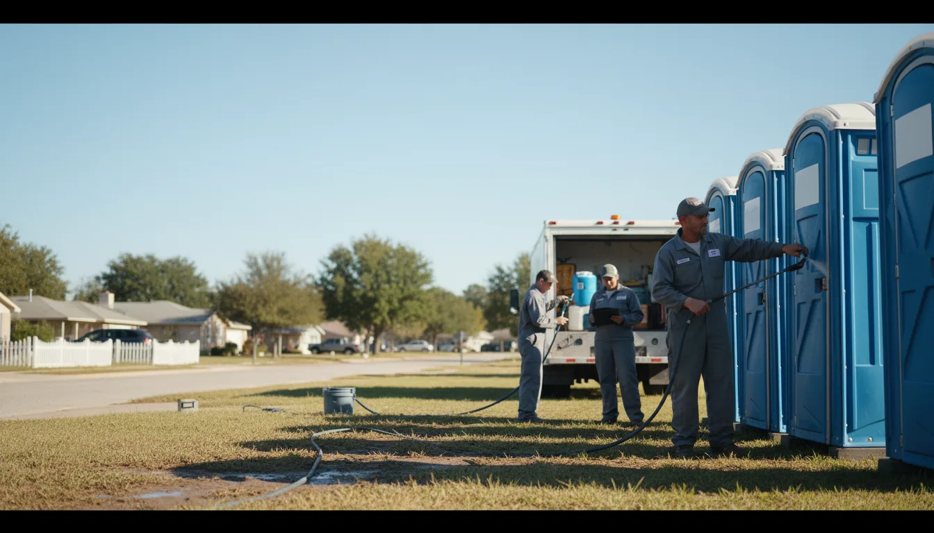 Long-Term Portable Toilet Rental in Parker, CO near me